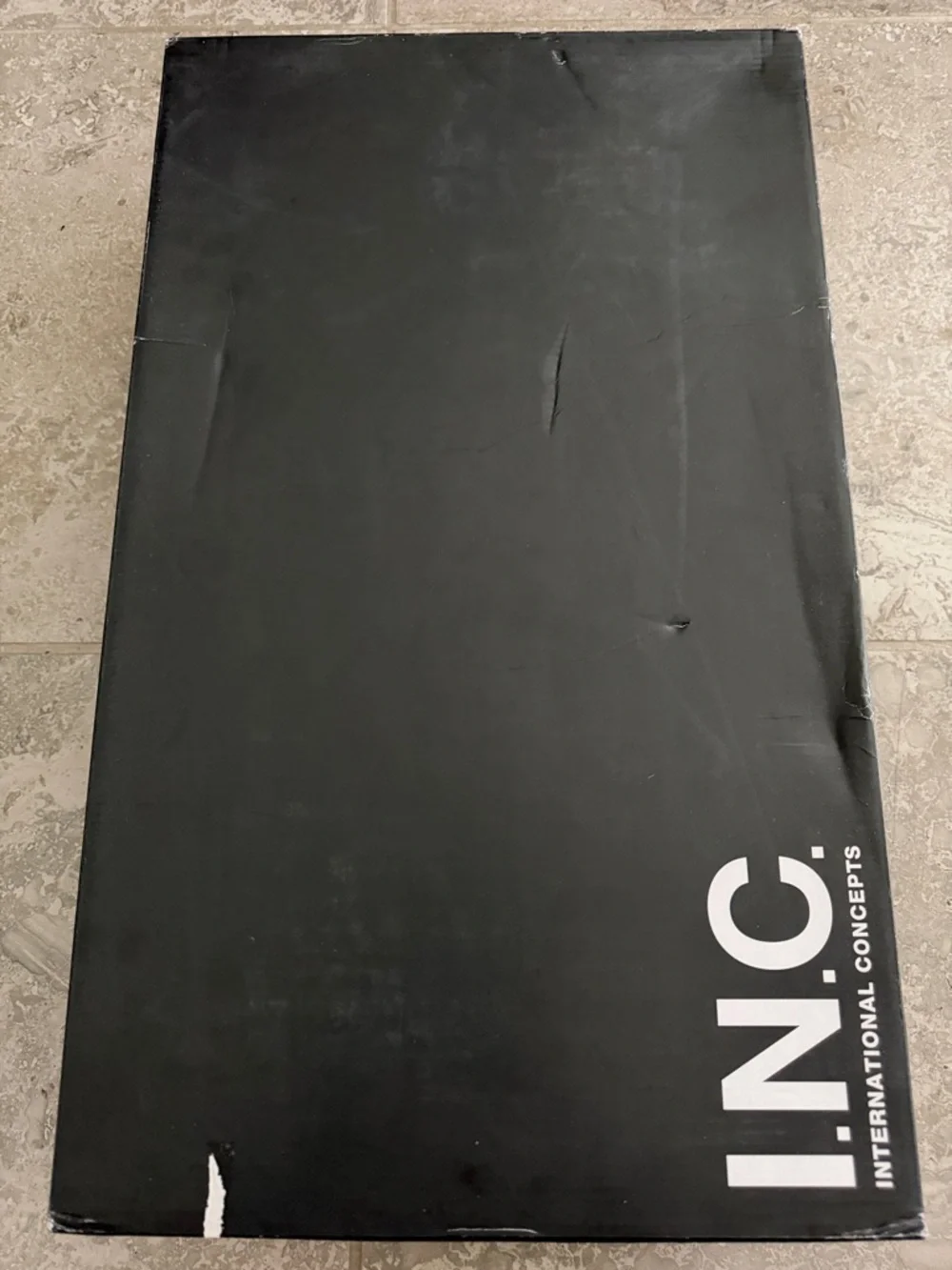 INC Skylar Knee-High Black Sequin Dress Boots, Size 5, NEW in Box